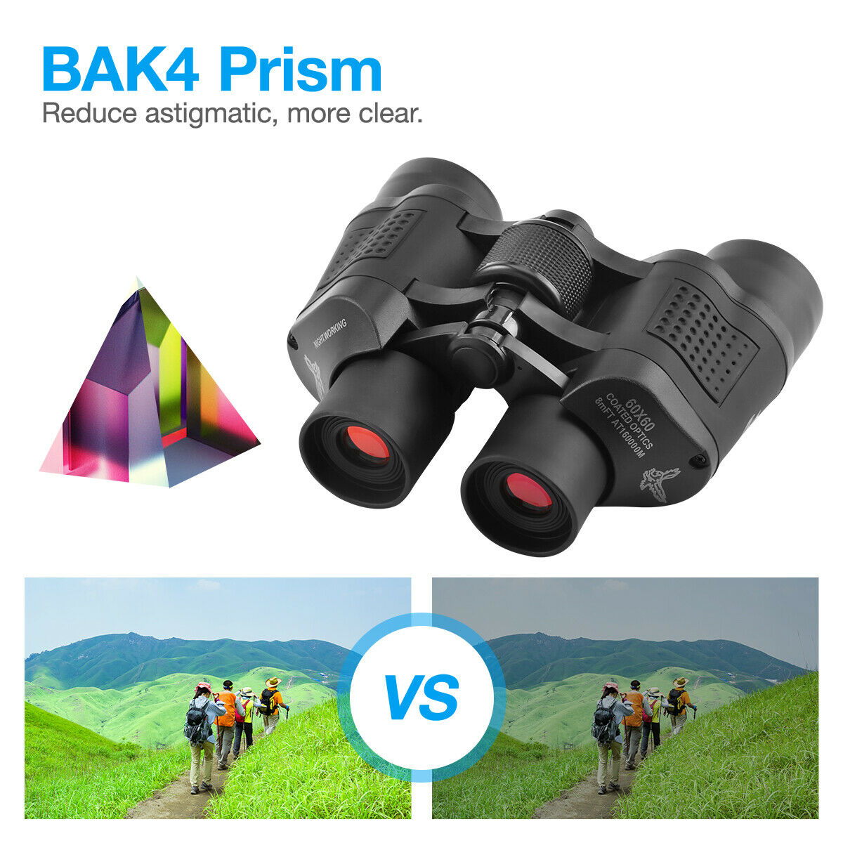 60x60 High Power Low Light Night Vision Binoculars