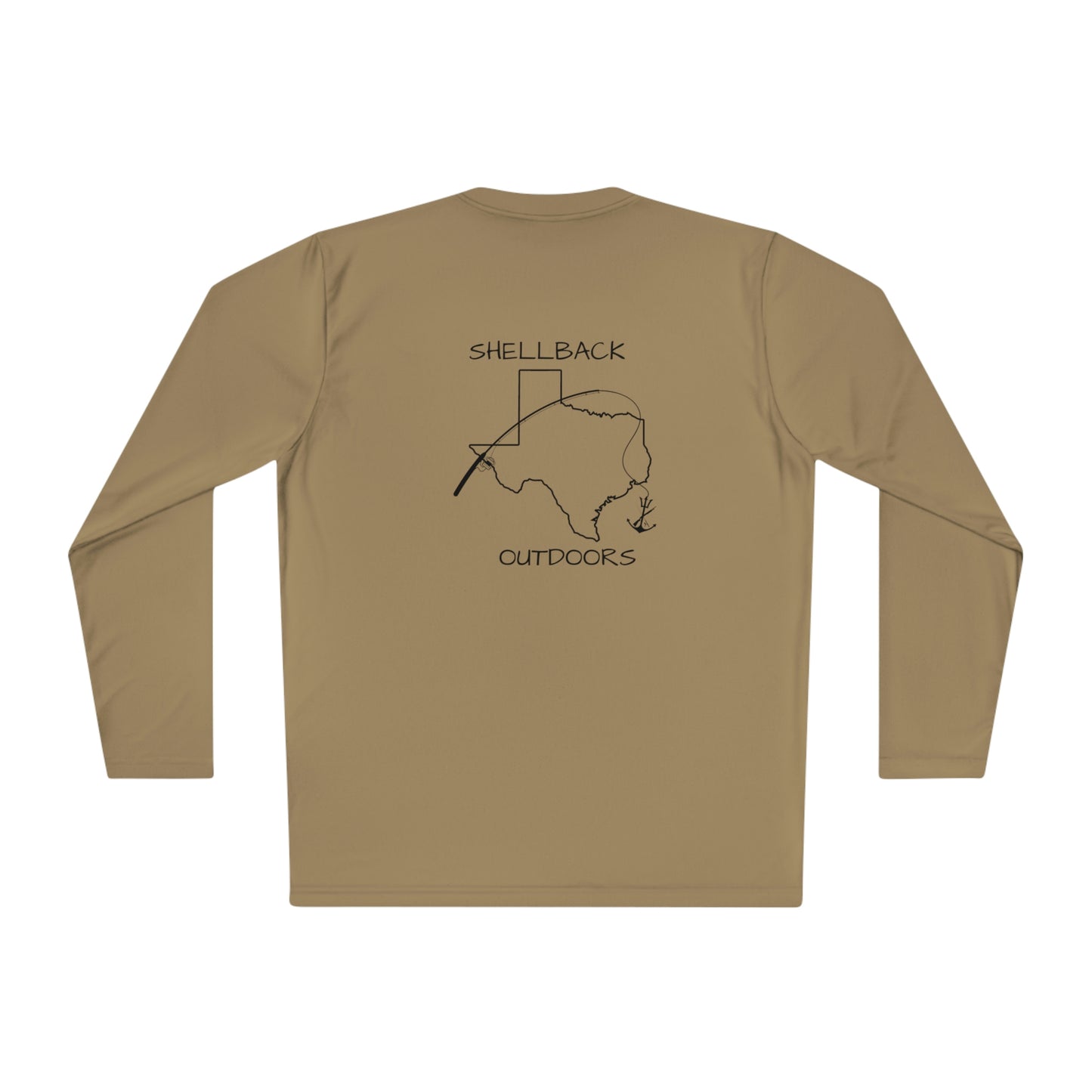 Texas Fishing Unisex Lightweight Long Sleeve Tee