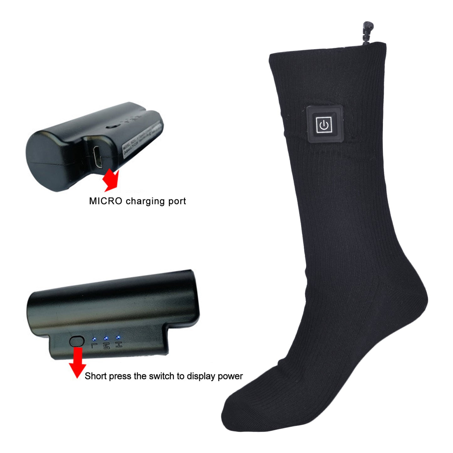 Rechargeable Electric Socks