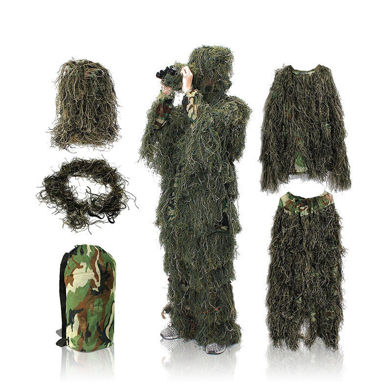 3D Jungle Ghillie Hunting Suit Bundle